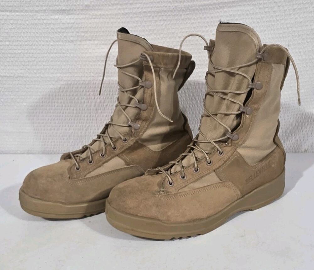 Belleville 330 DES ST Military Combat Boots Mens 11.5R Steel Toe USA Vibram